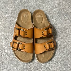 Brown Platform Sandals